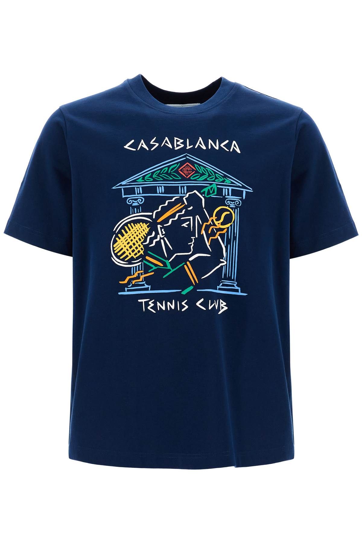 Casablanca CASABLANCA crayon temple tennis club t