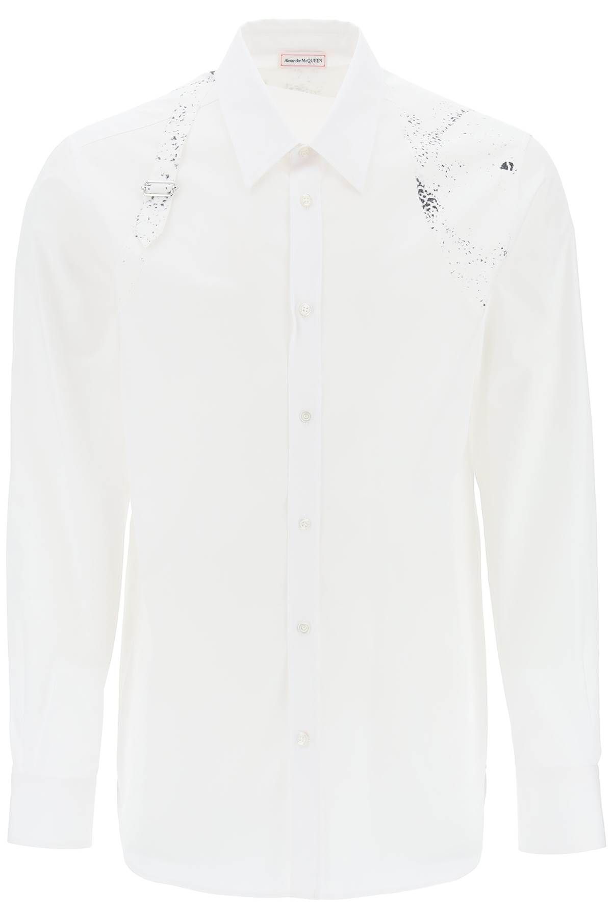 Alexander McQueen ALEXANDER MCQUEEN printed harness shirt