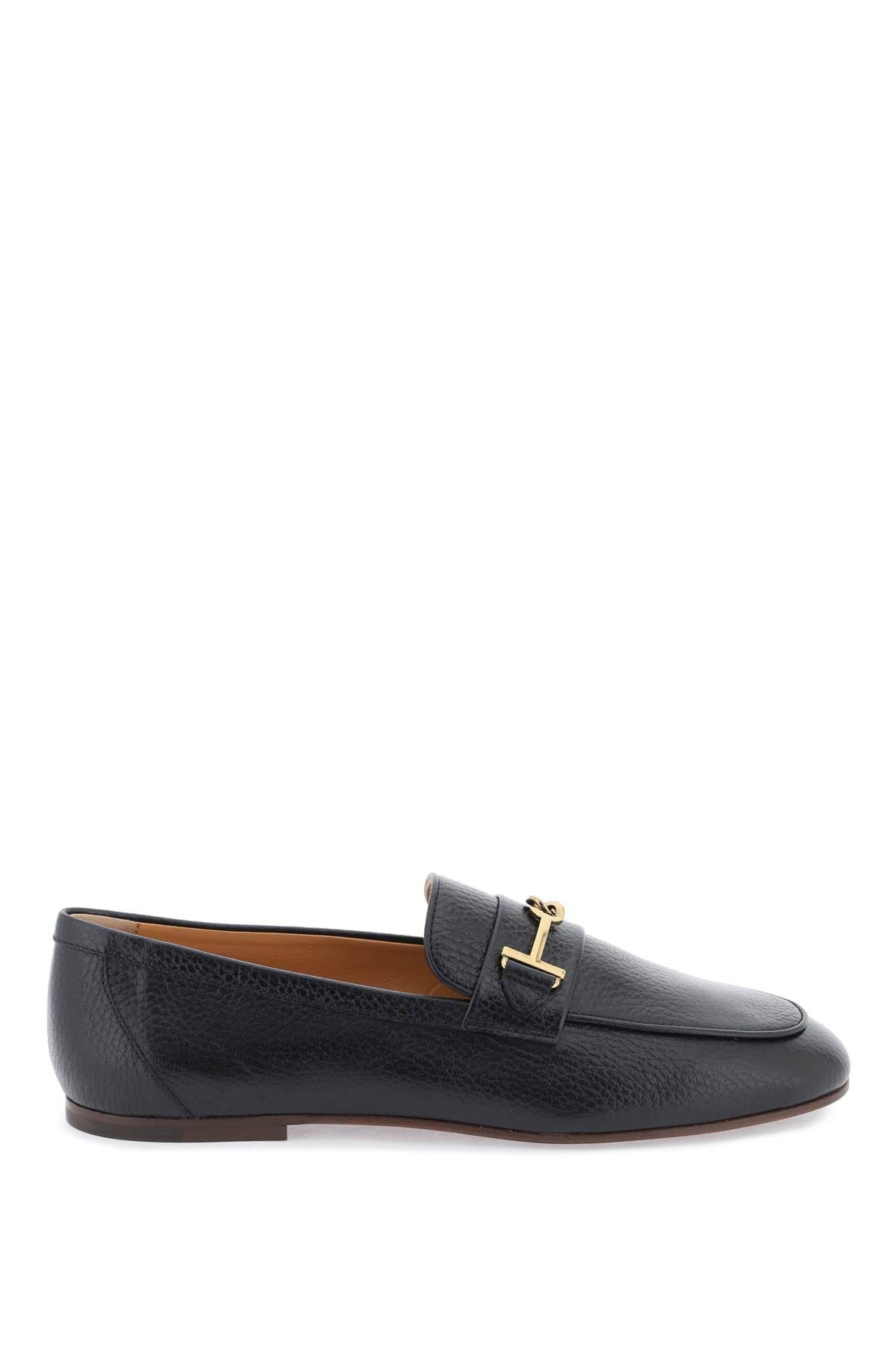 Tod's TOD'S leather loafers with bow