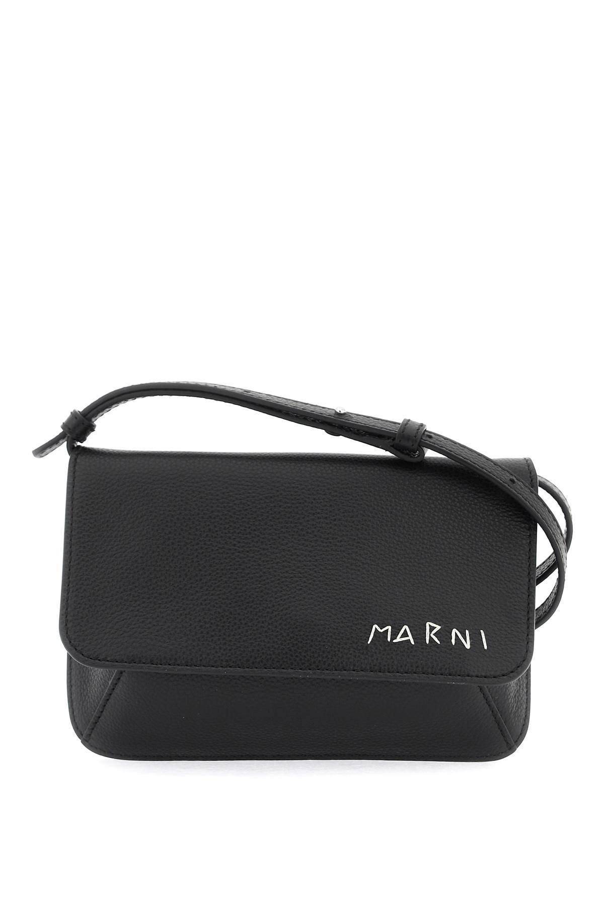 Marni MARNI flap trunk shoulder bag with