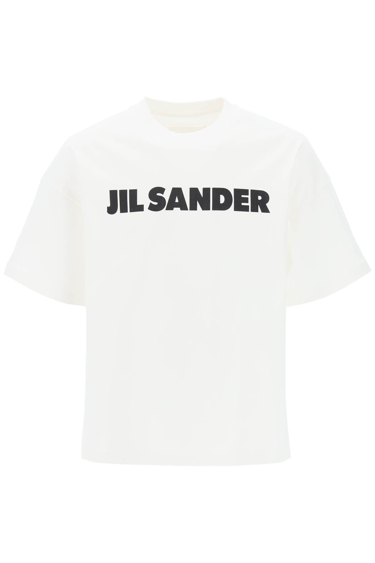 Jil Sander JIL SANDER logo print boxy t-shirt