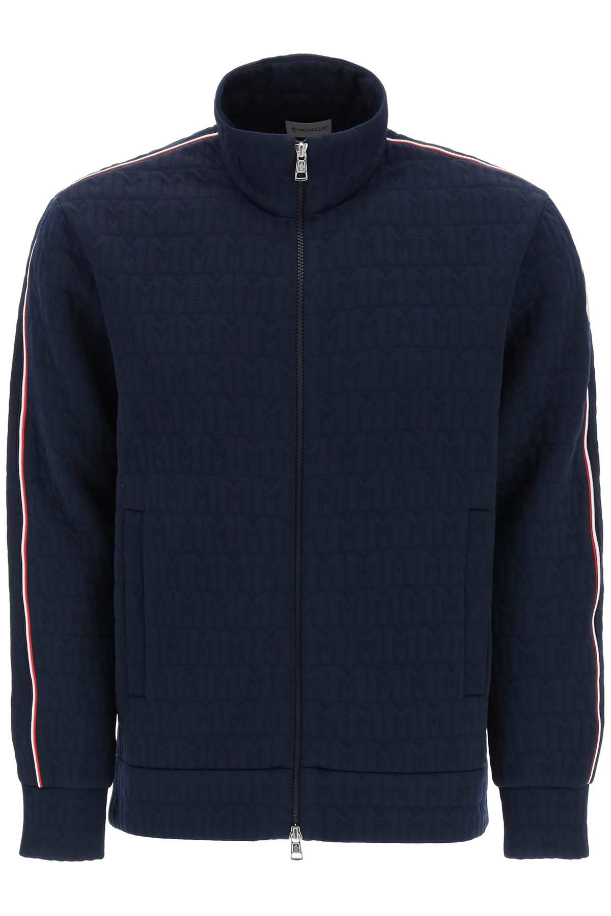 Moncler MONCLER ma monogram quilted sweat