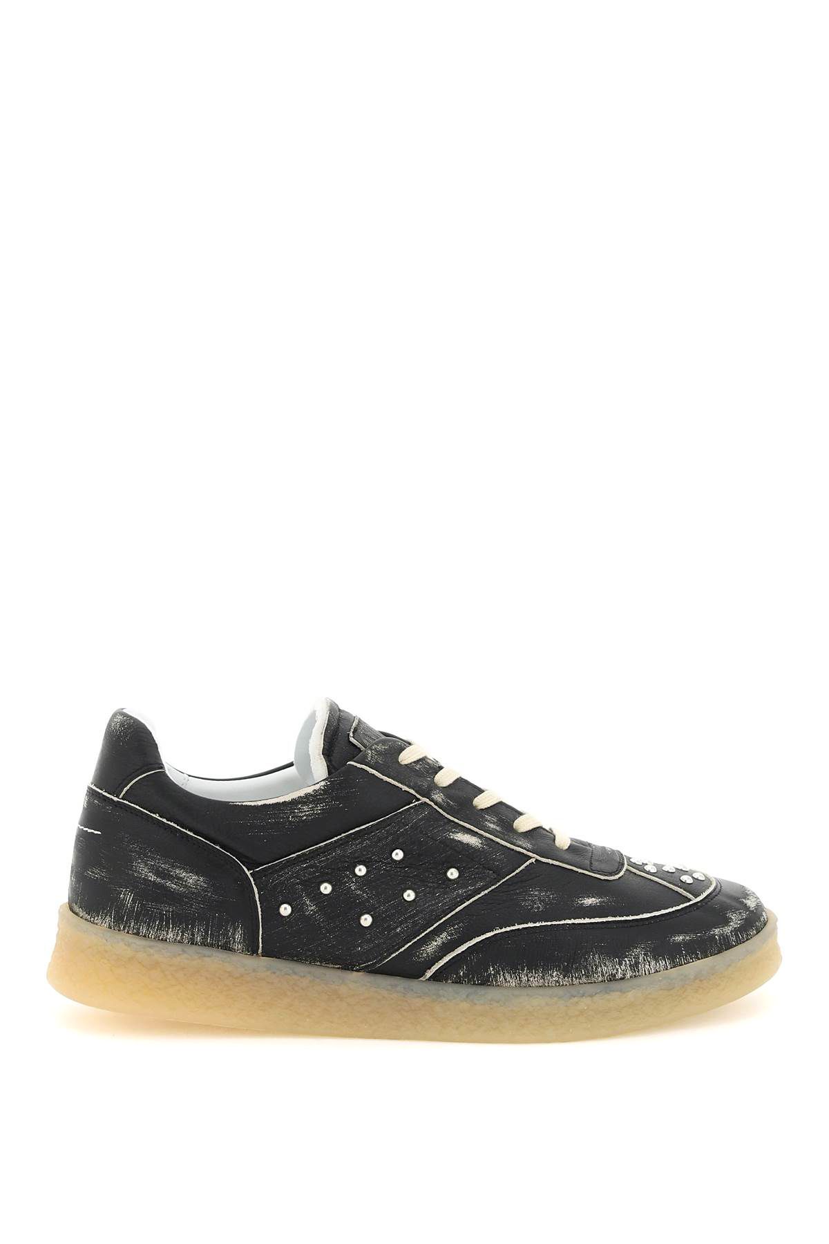 MM6 Maison Margiela MM6 MAISON MARGIELA leather low-top sneakers