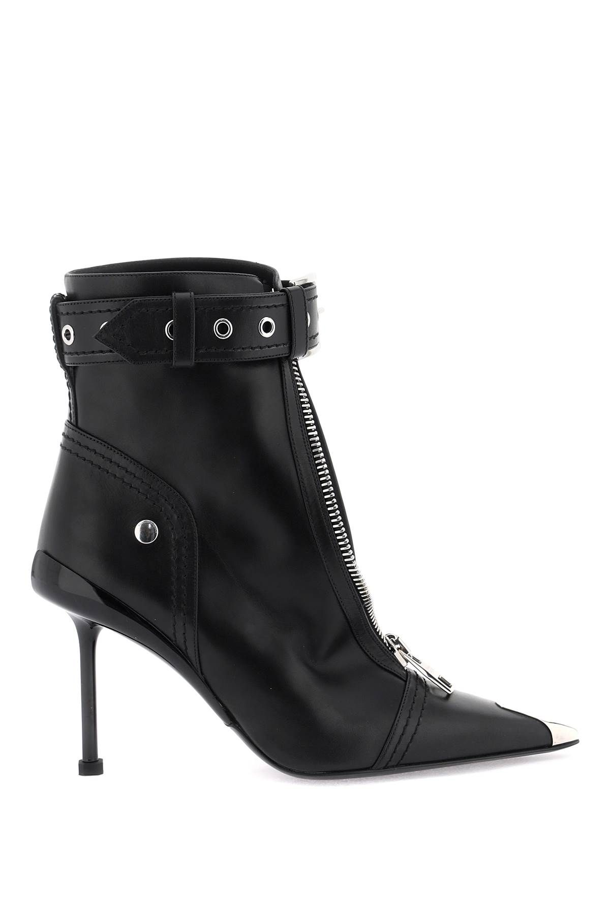 Alexander McQueen ALEXANDER MCQUEEN 'slash biker' ankle boots