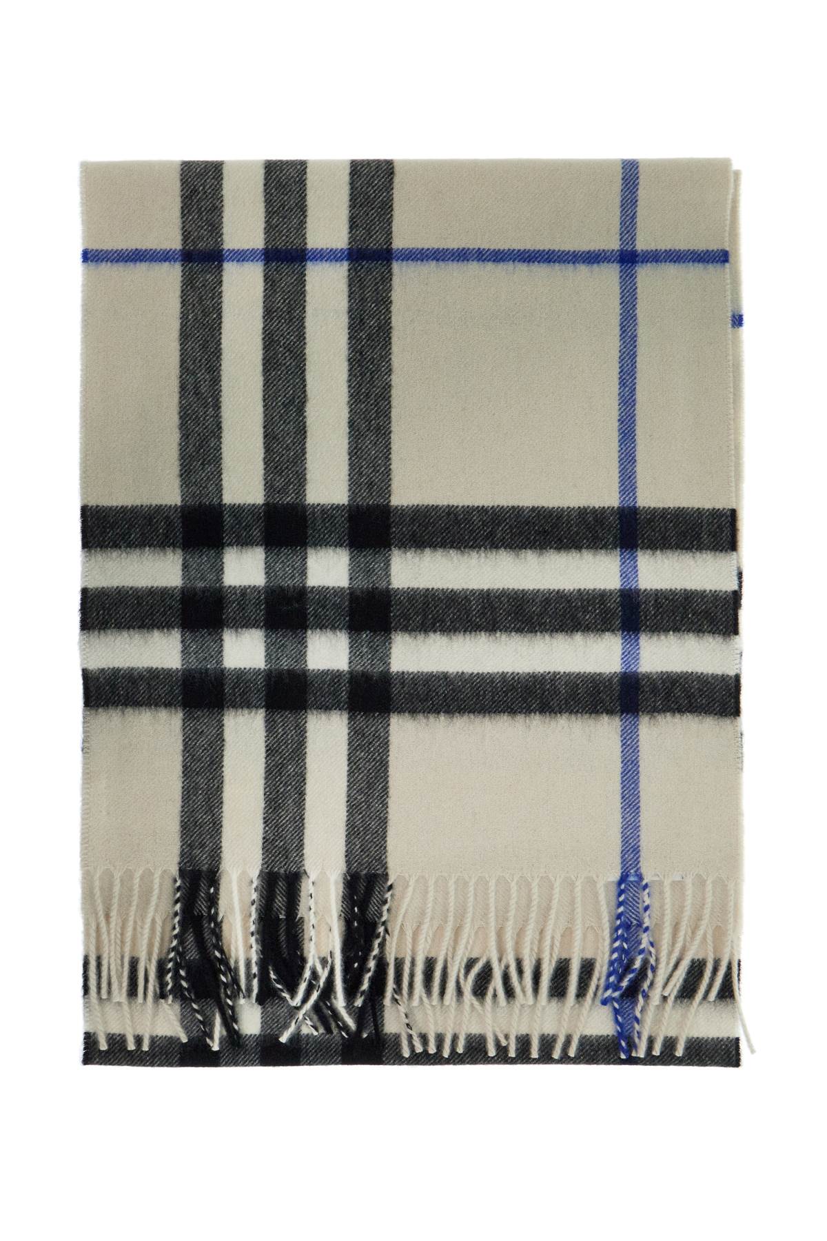 Burberry BURBERRY ered scarf in cashmere