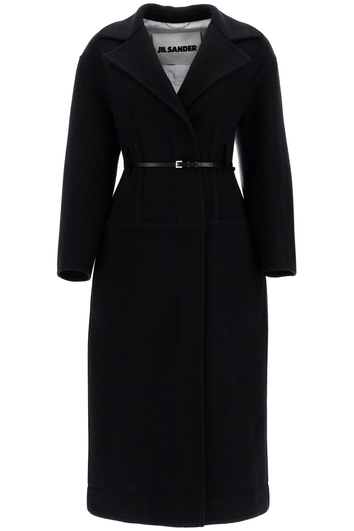 Jil Sander JIL SANDER mid-length virgin wool coat