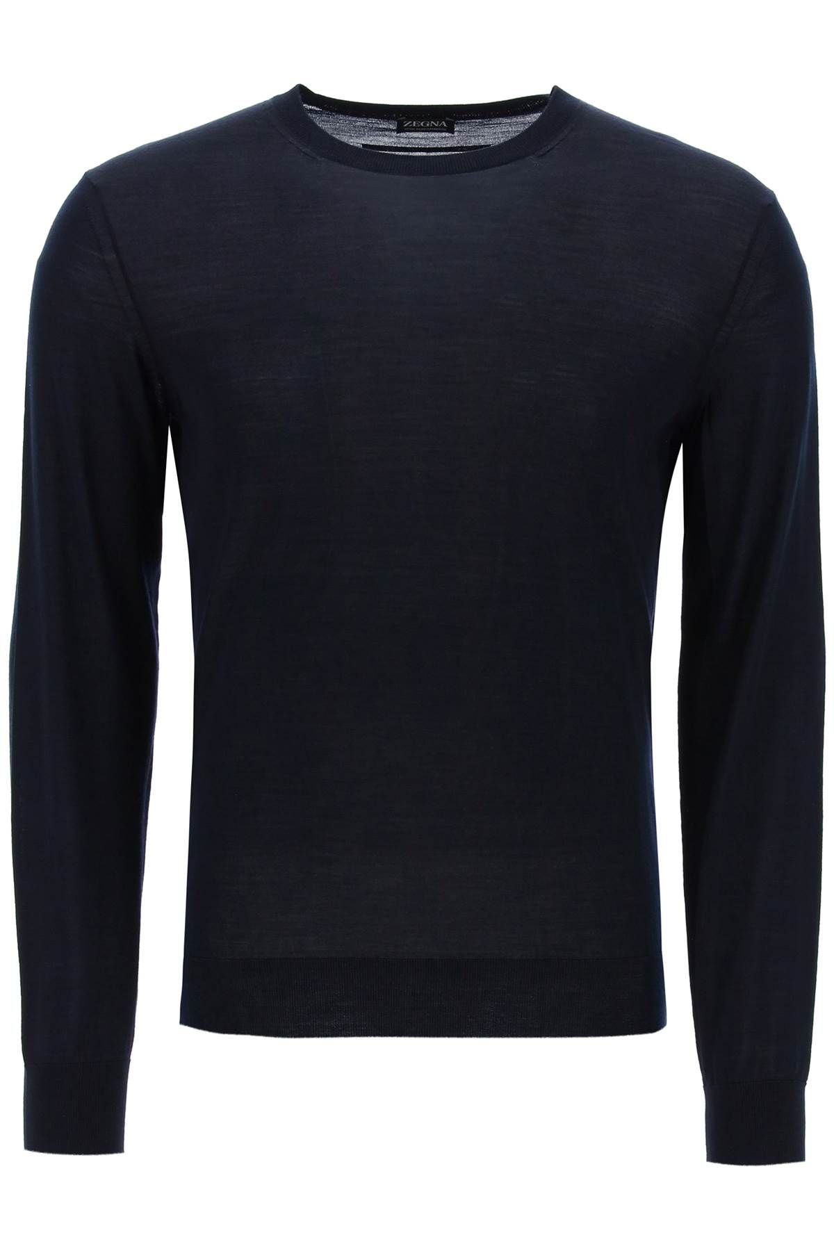 zegna ZEGNA crew-neck sweater in pure wool