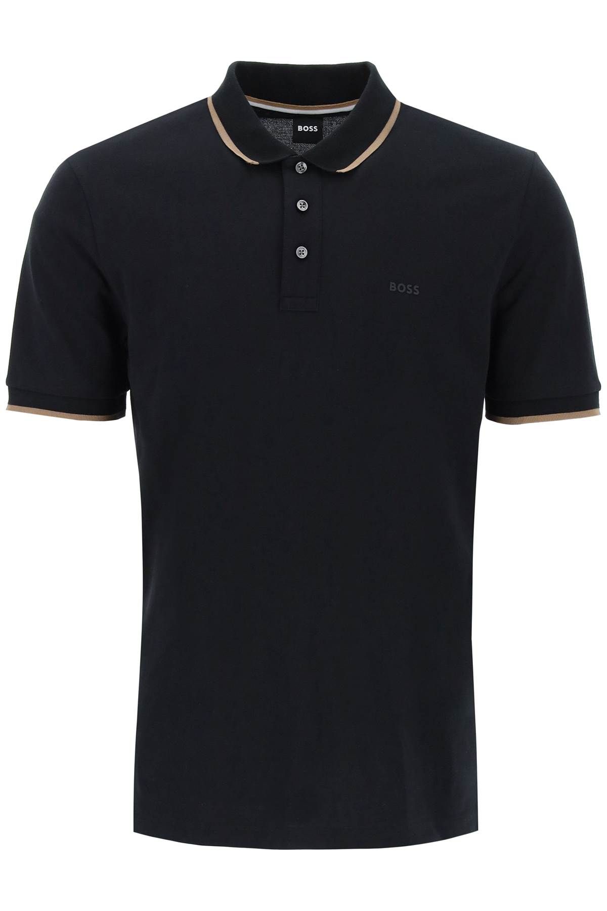 BOSS BOSS 'contrast trim parlay polo shirt