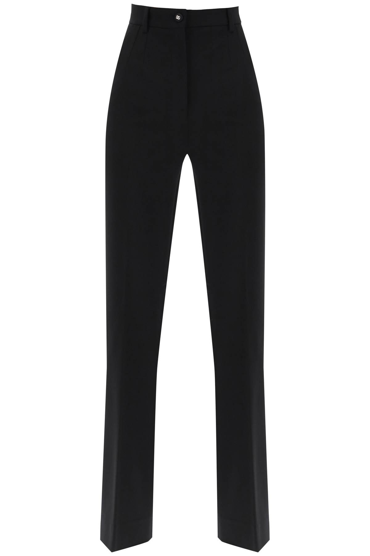 Dolce & Gabbana DOLCE & GABBANA milano-stitch flared pants