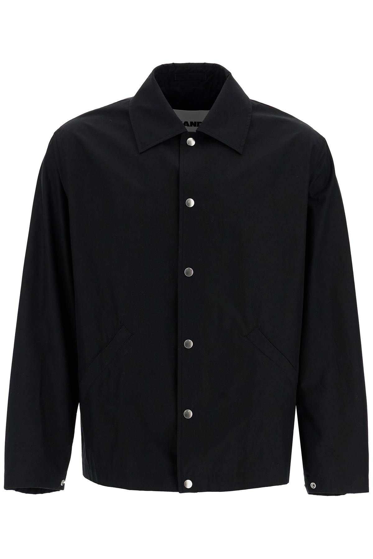 Jil Sander JIL SANDER cotton logo overshirt with