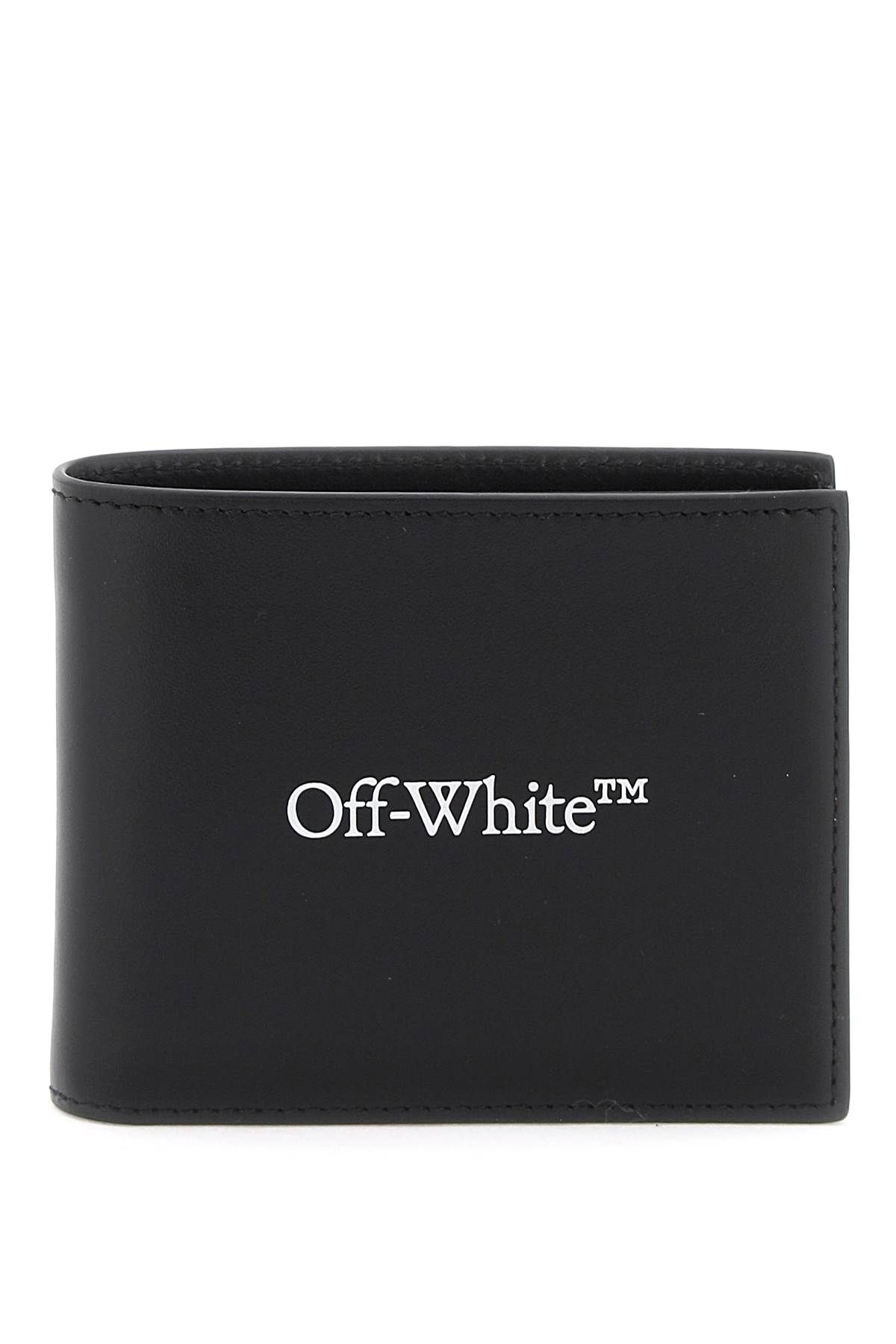 OFF-WHITE OFF-WHITE bookish logo bi-fold wallet