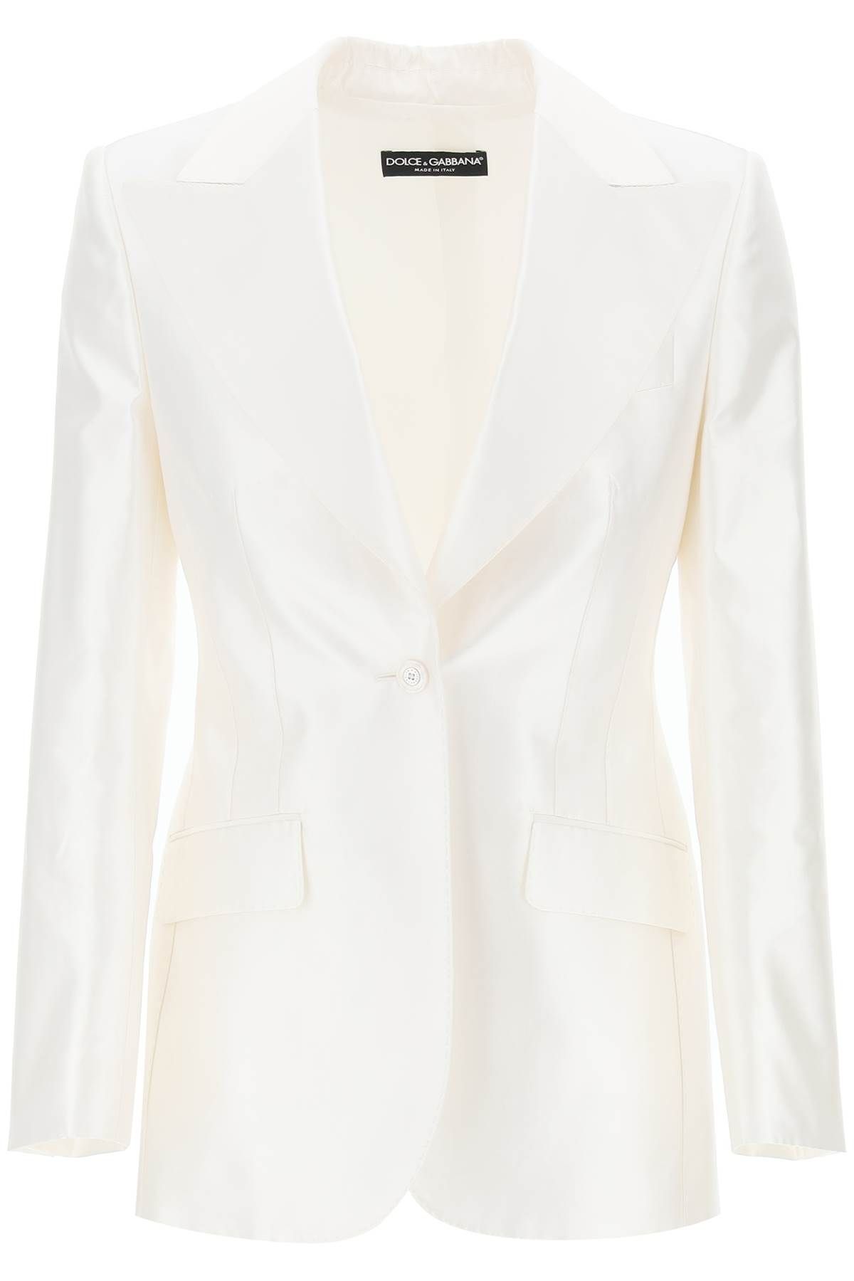 Dolce & Gabbana DOLCE & GABBANA turlington jacket in silk mikado