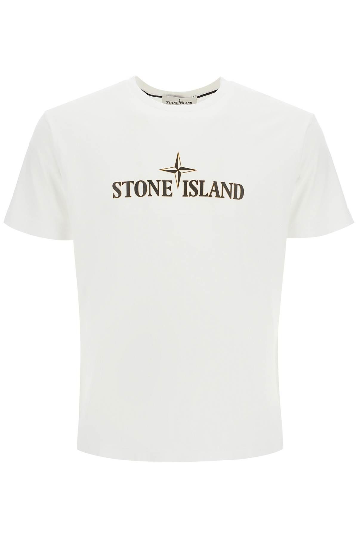 Stone Island STONE ISLAND regular fit logo t-shirt
