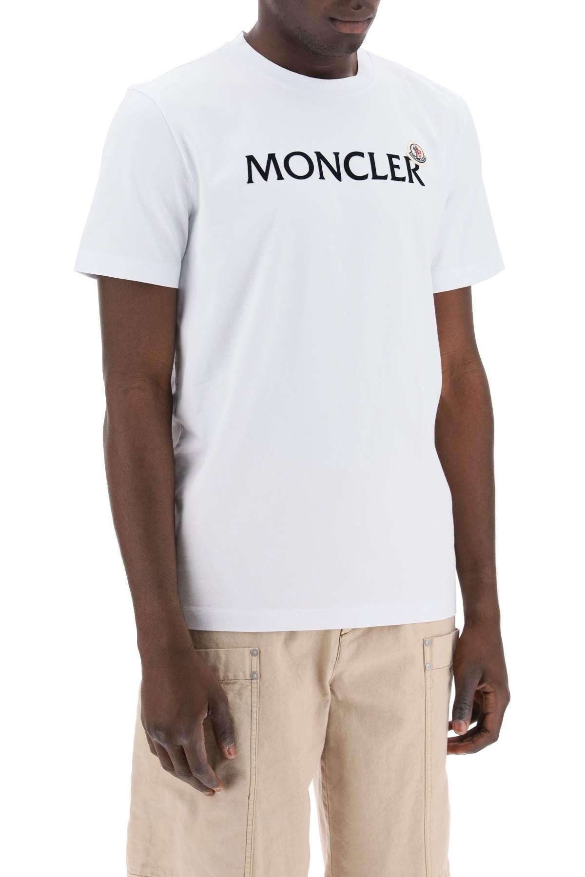 Moncler MONCLER T-shirt with flock print