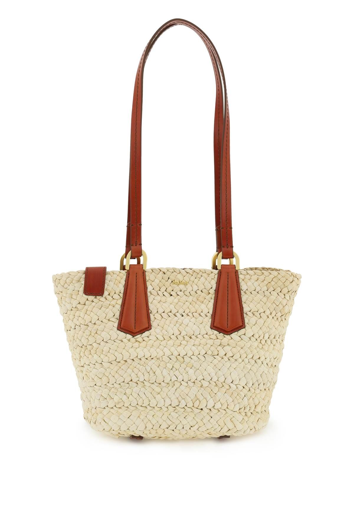 Max Mara MAX MARA raffia shoulder bag