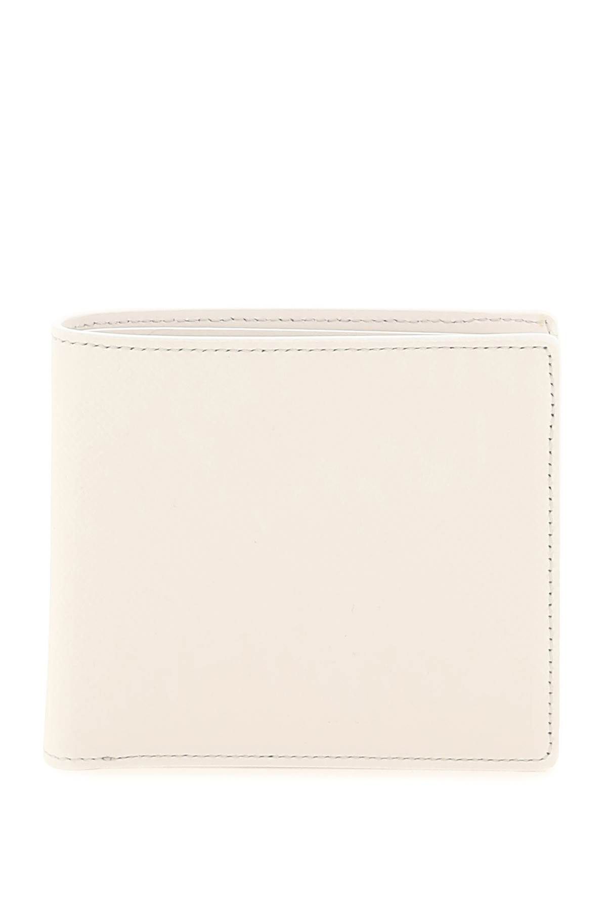 Maison Margiela MAISON MARGIELA grained leather bi-fold wallet