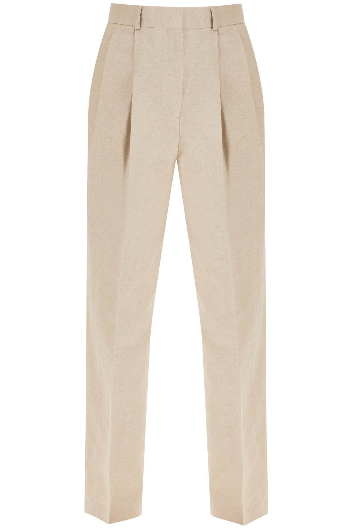 Toteme TOTEME tailored linen blend trousers for men