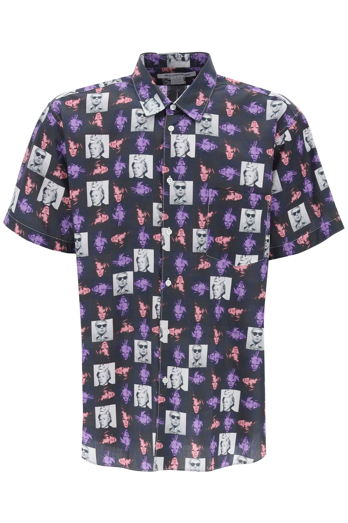 Comme Des Garçons Shirt COMME DES GARCONS SHIRT short-sleeved shirt with andy warhol print