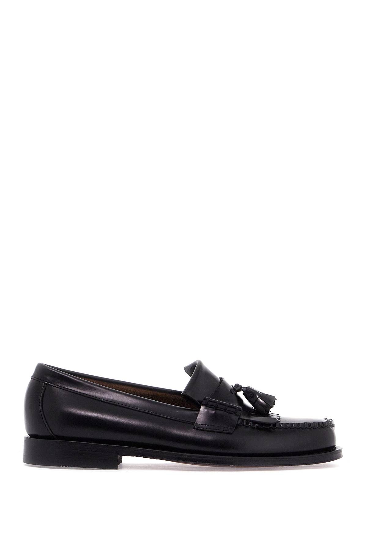 G.H. BASS G. H. BASS esther kiltie weejuns loafers in brushed leather