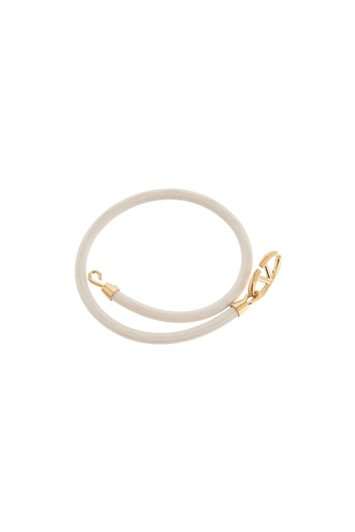 VALENTINO GARAVANI VALENTINO GARAVANI double wrap vlogo signature bracelet