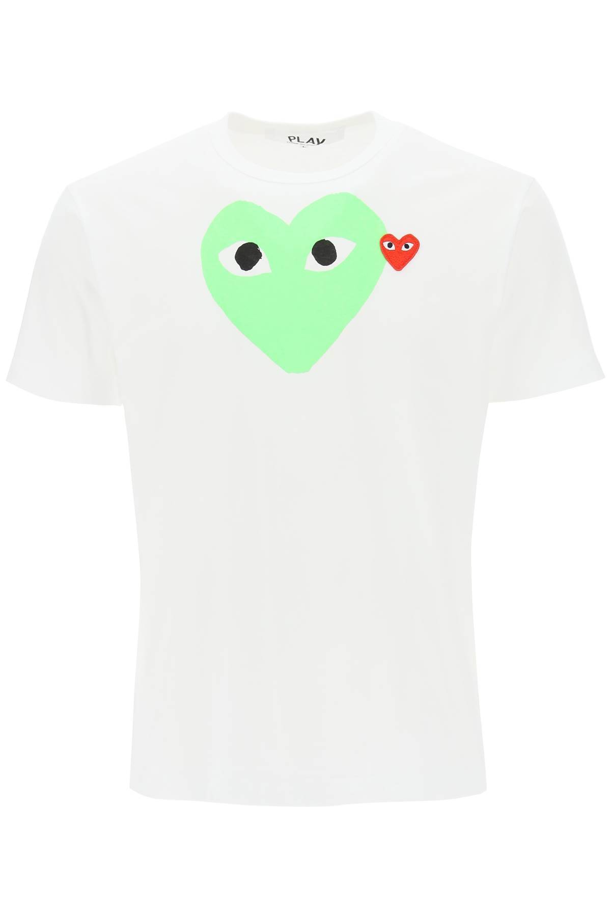 Comme Des Garçons Play COMME DES GARCONS PLAY heart print t-shirt
