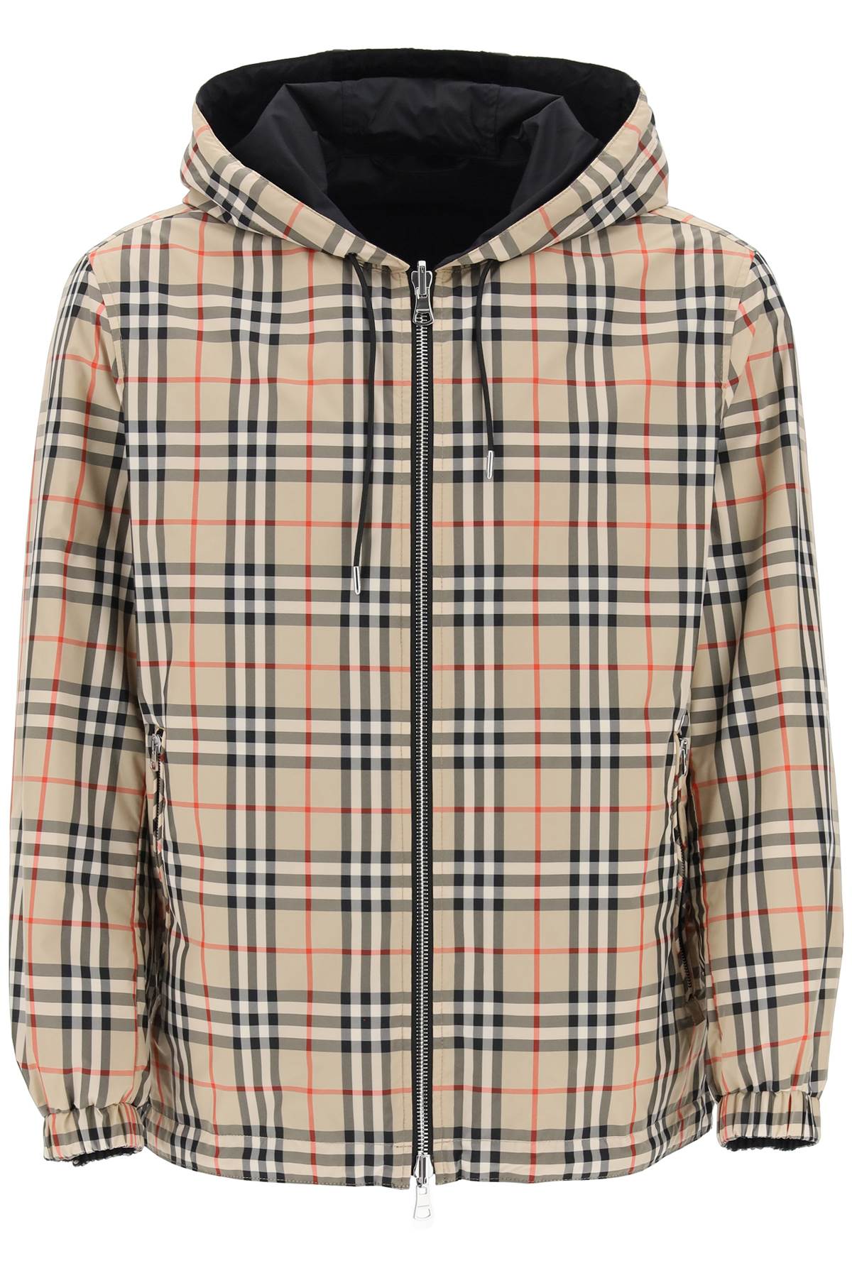 Burberry BURBERRY stretton reversible windbreaker