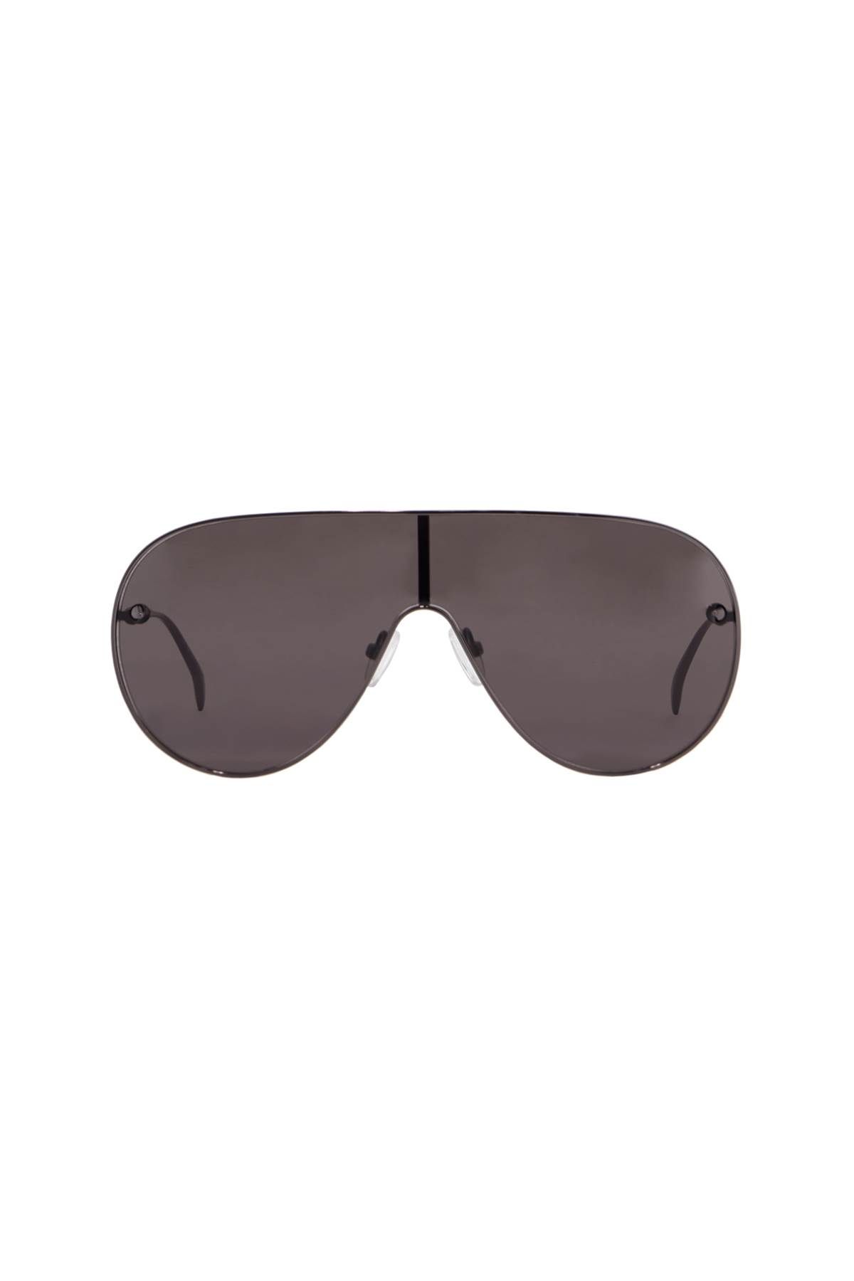 Alexander McQueen ALEXANDER MCQUEEN studded mask sunglasses for a bold and ed