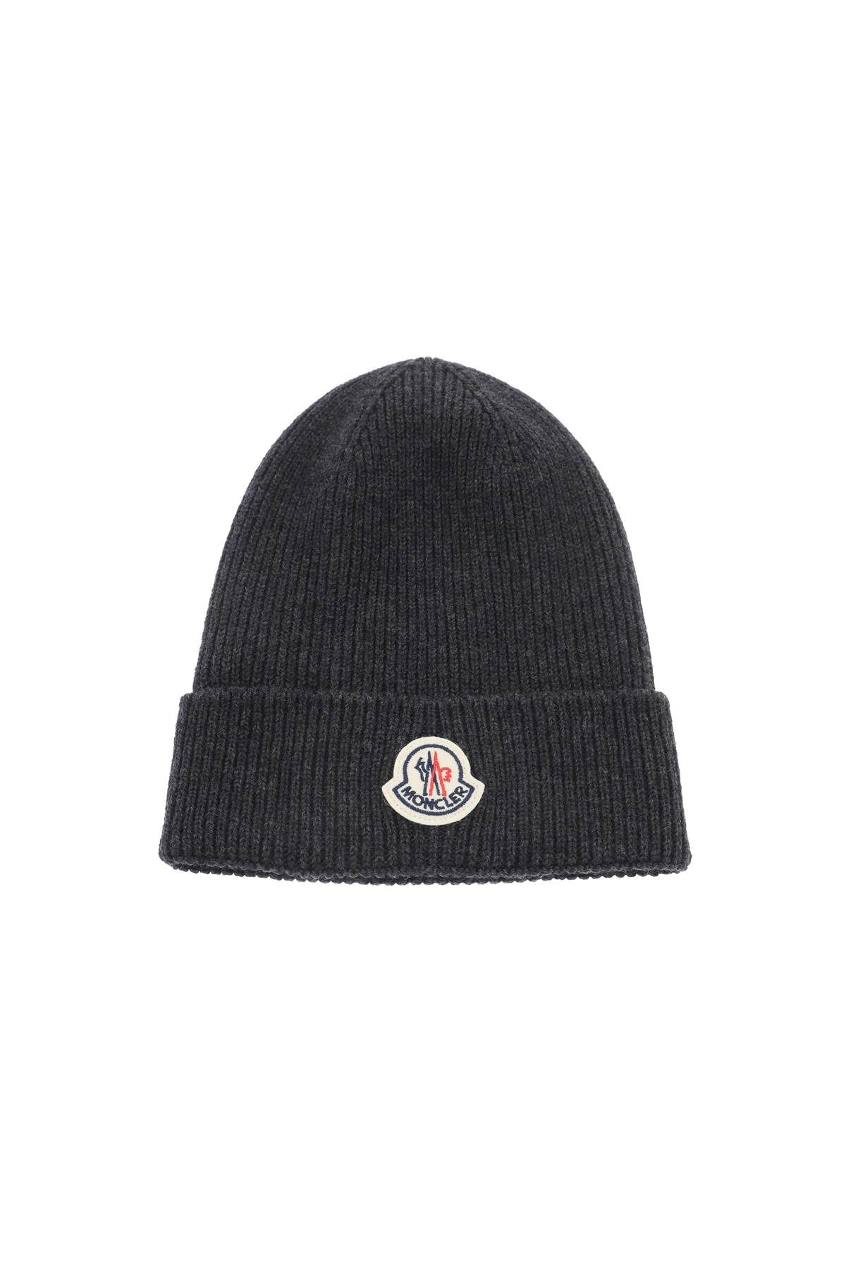 Moncler MONCLER tricot beanie hat