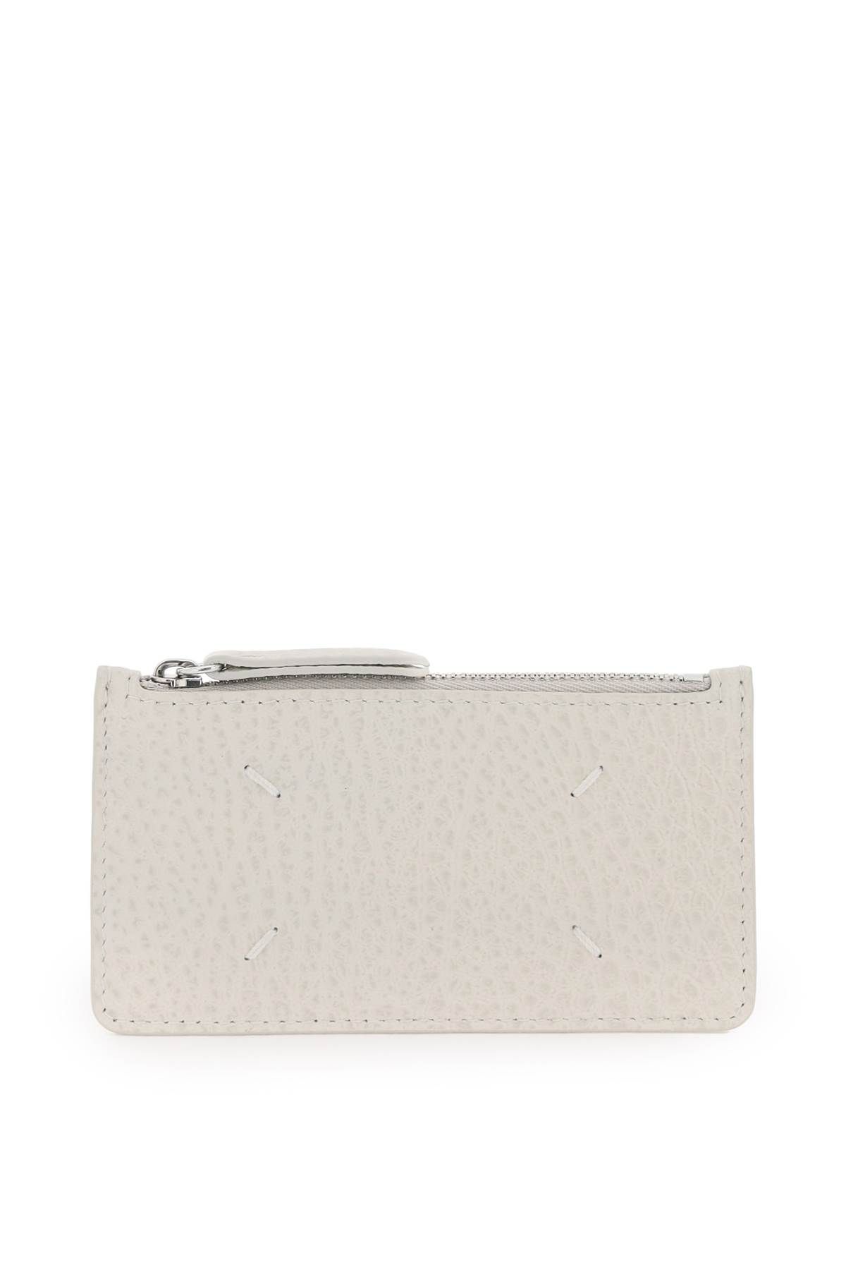 Maison Margiela MAISON MARGIELA leather zipped cardholder