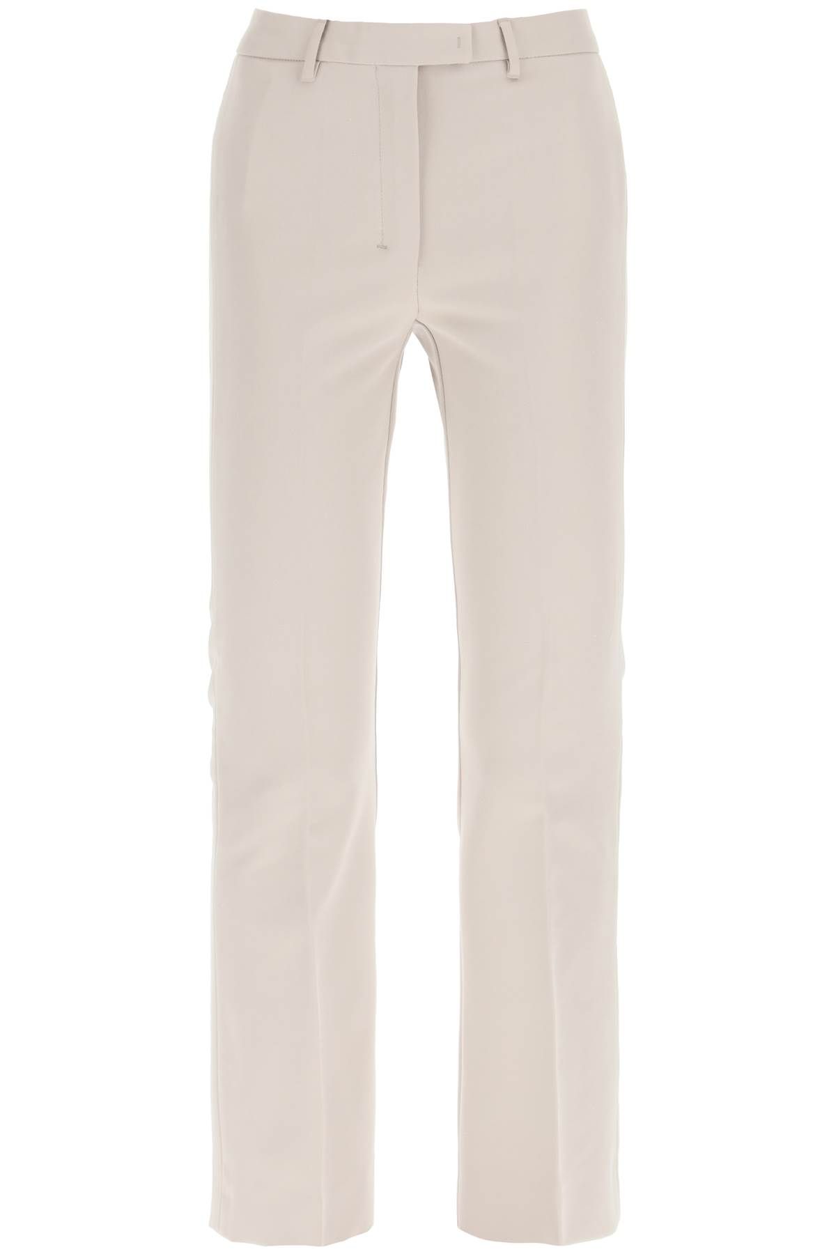  'S MAX MARA cotton & viscose trousers