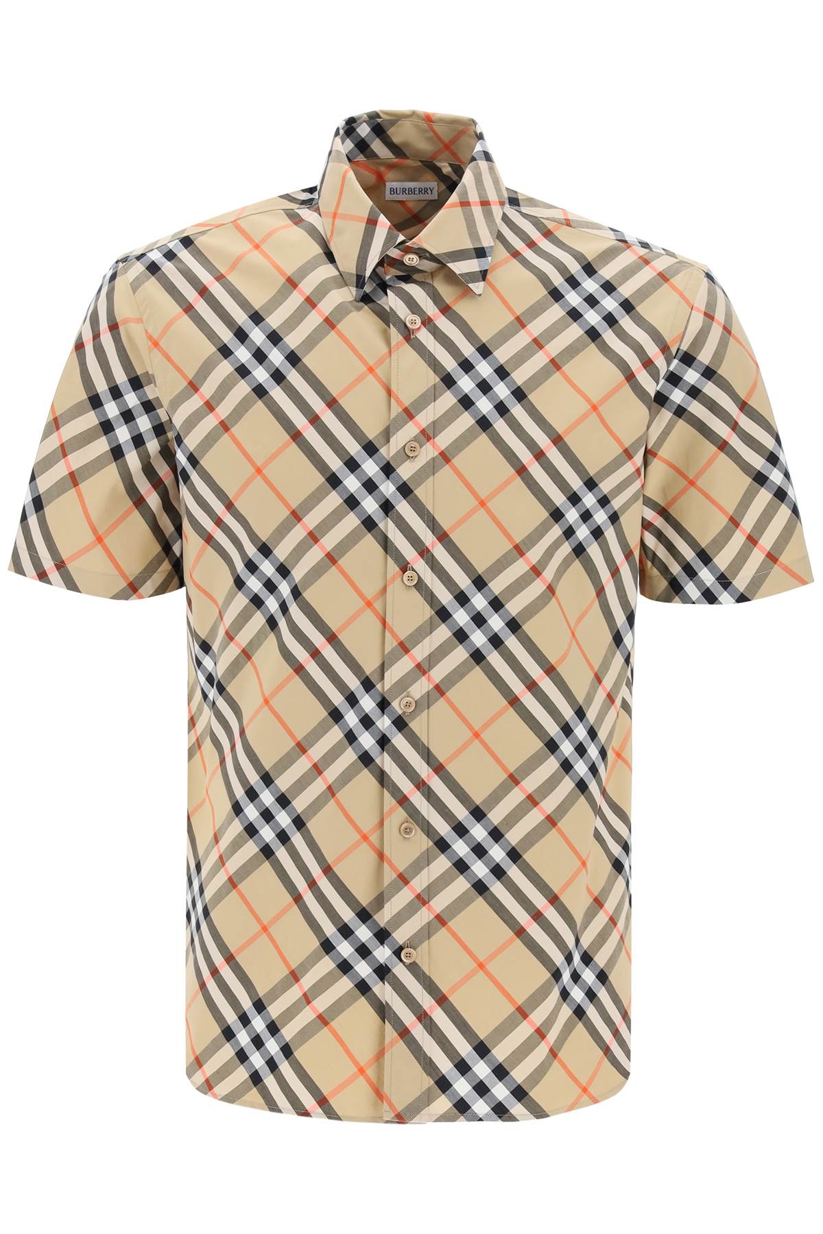 Burberry BURBERRY ered cotton shirt