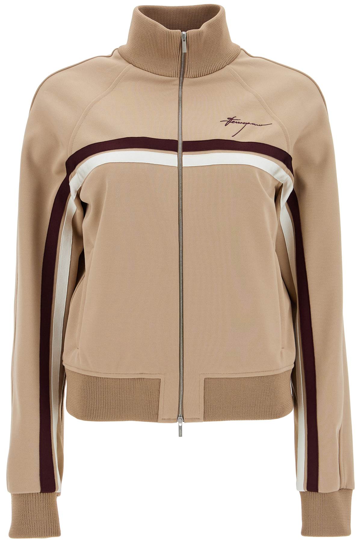 Ferragamo FERRAGAMO high-neck sweatshirt with zipper