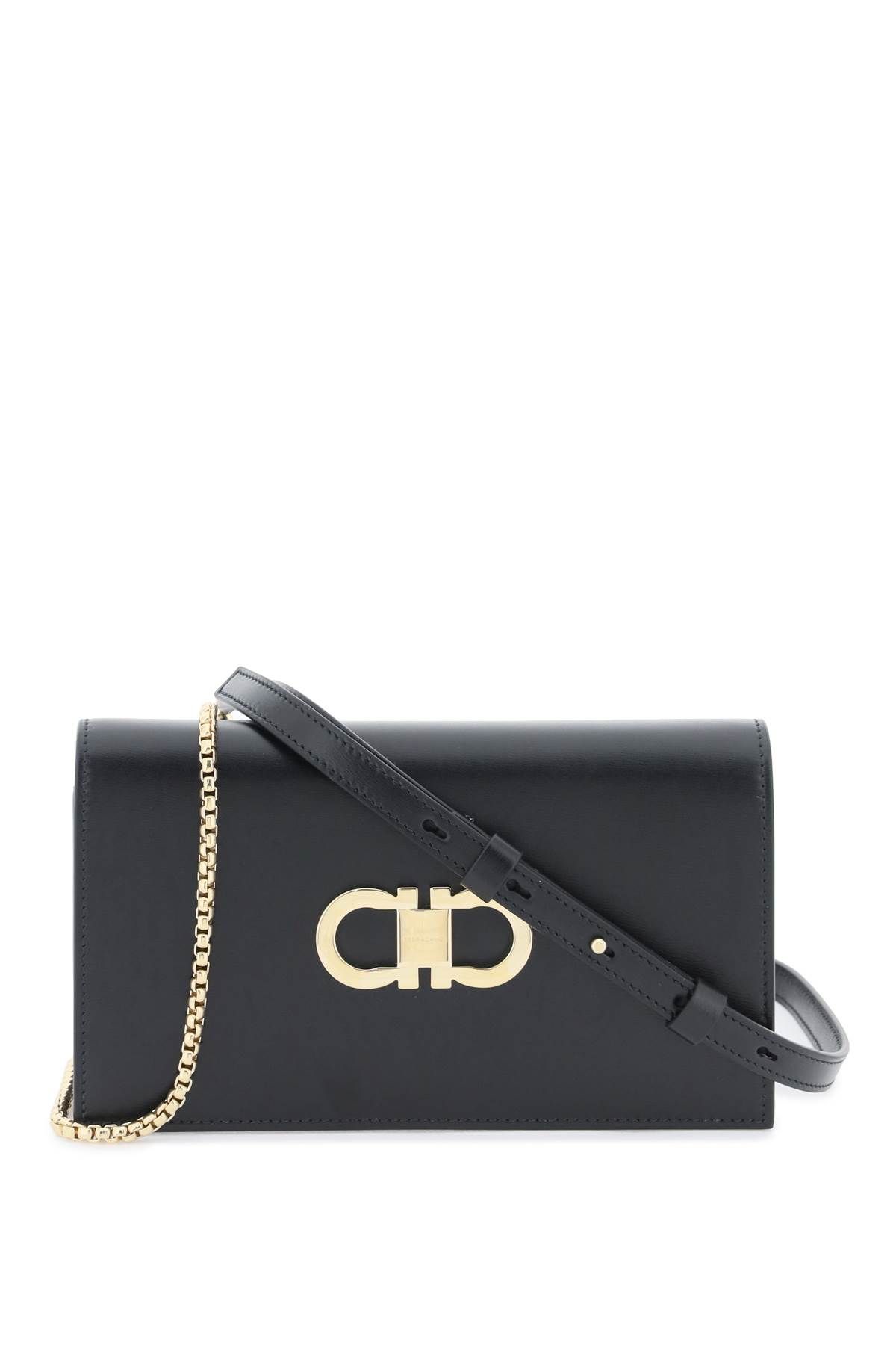 Ferragamo FERRAGAMO mini crossbody bag with gancini