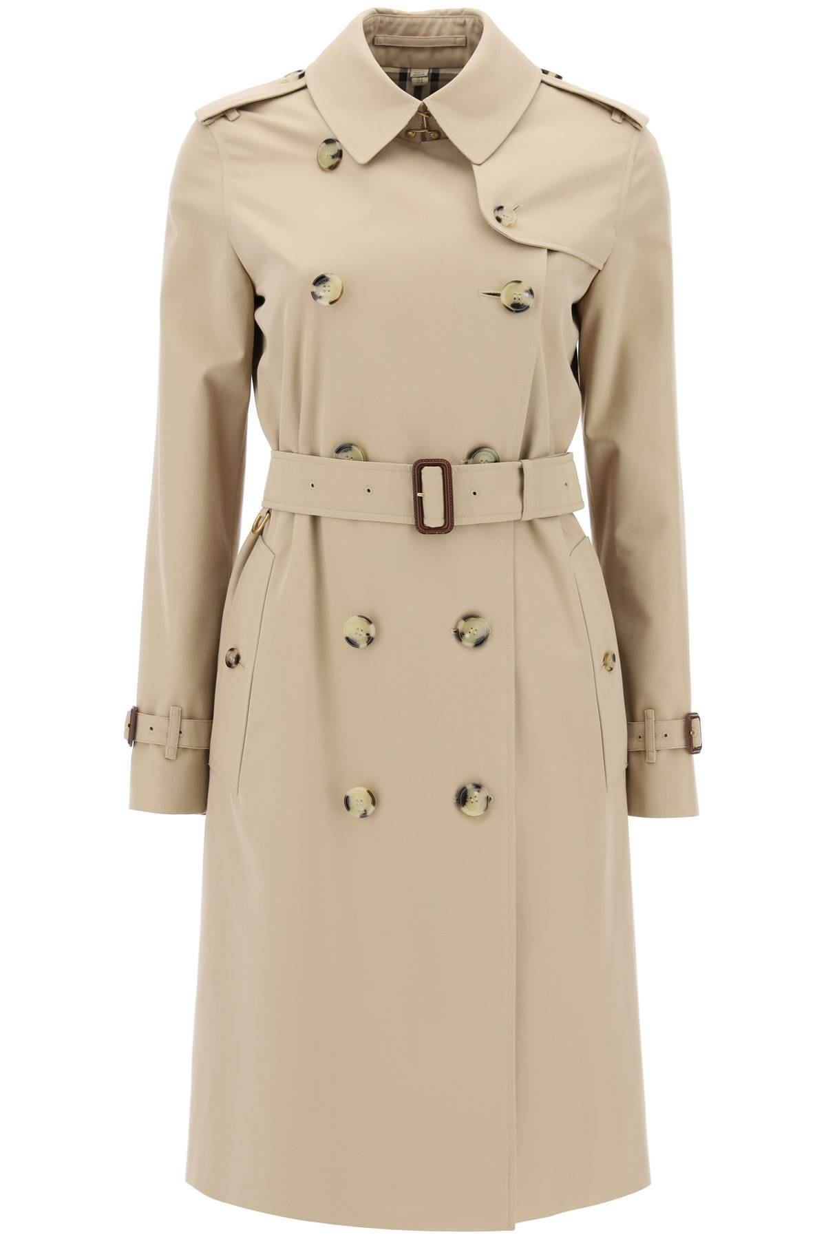 Burberry BURBERRY mid-length kensington heritage trench coat