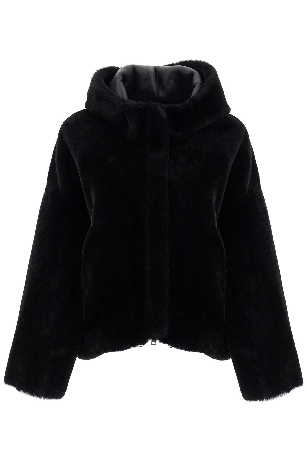 BLANCHA BLANCHA shearling bomber jacket