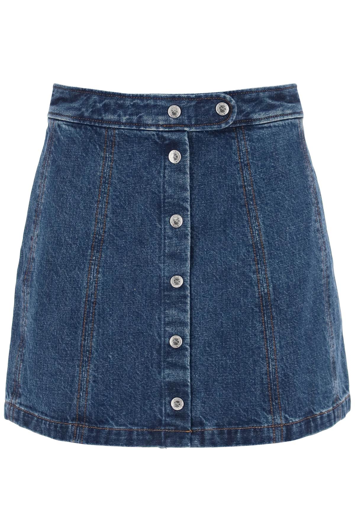 A.P.C. A. P.C. poppy denim mini skirt