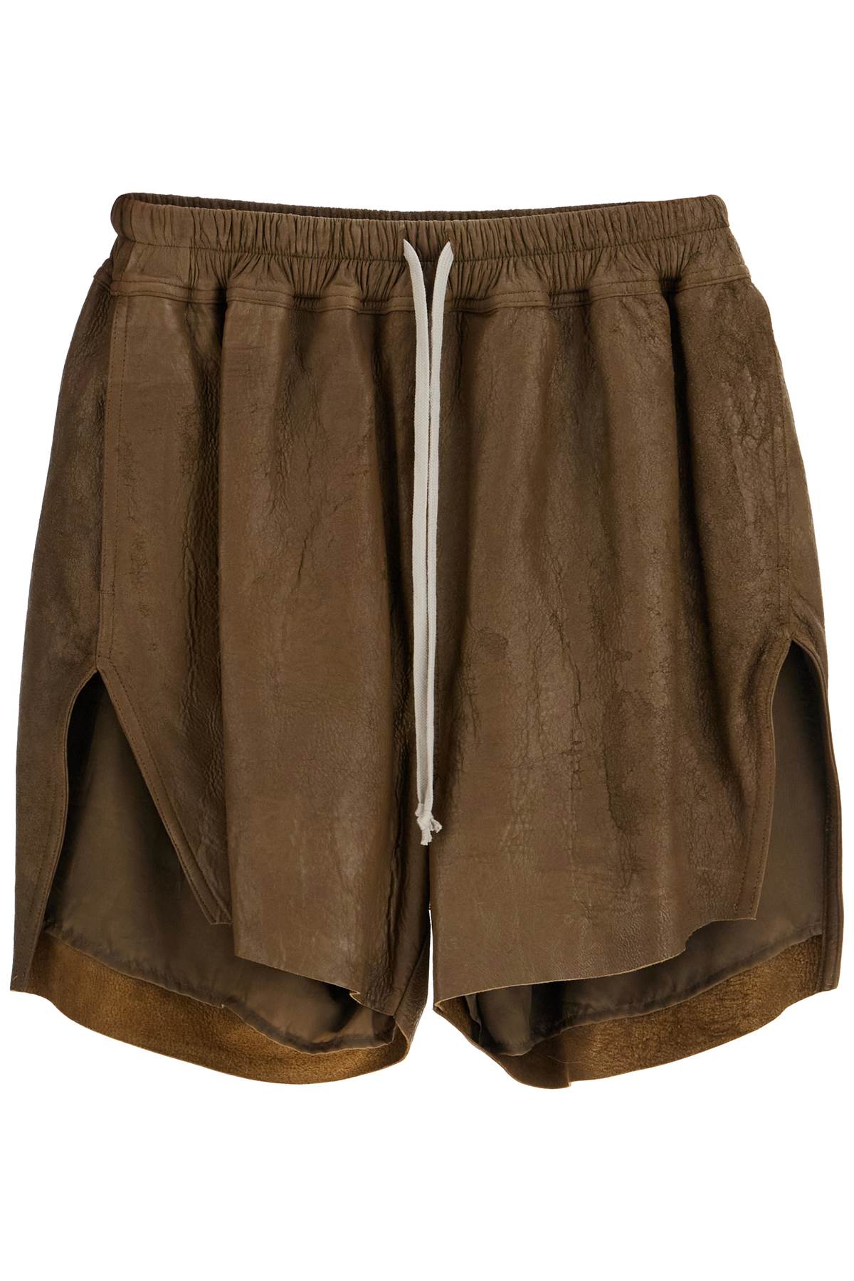 Rick Owens RICK OWENS leather shorts for men