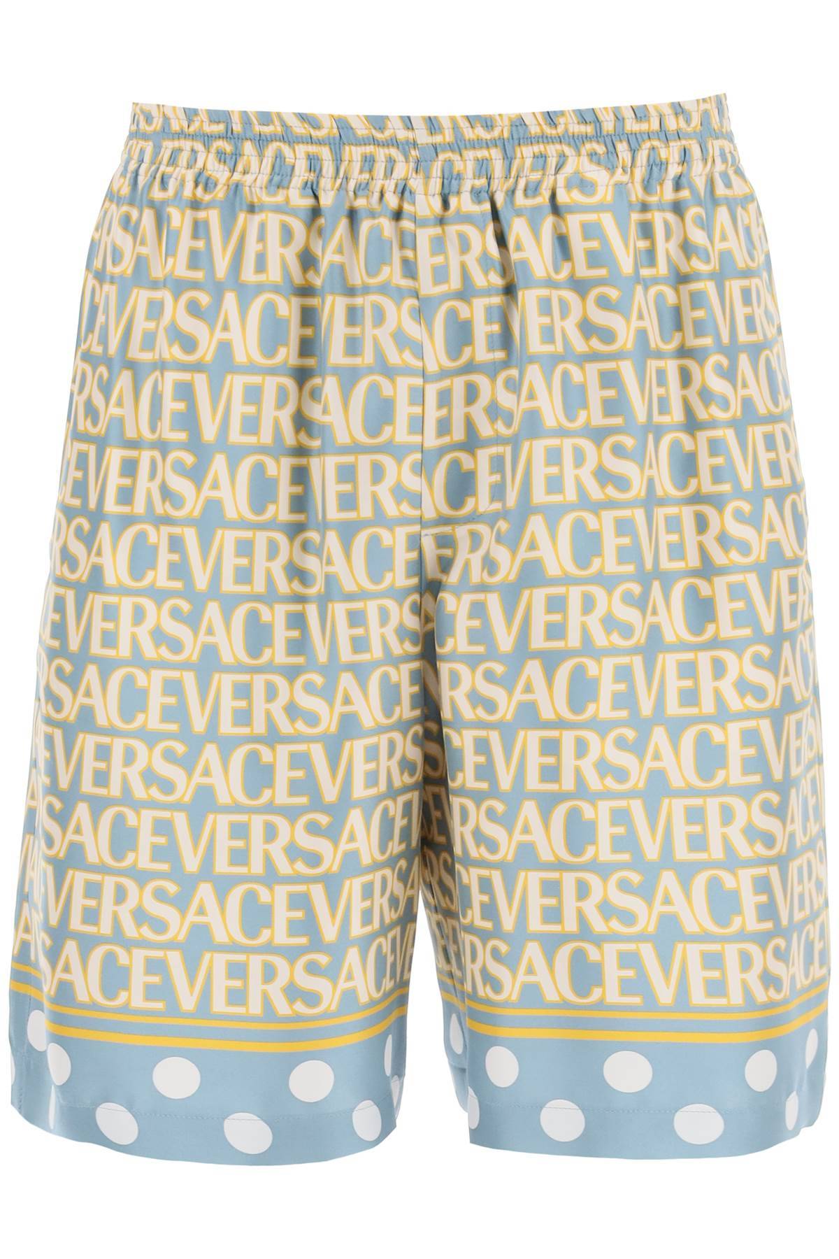 Versace VERSACE versace allover silk shorts