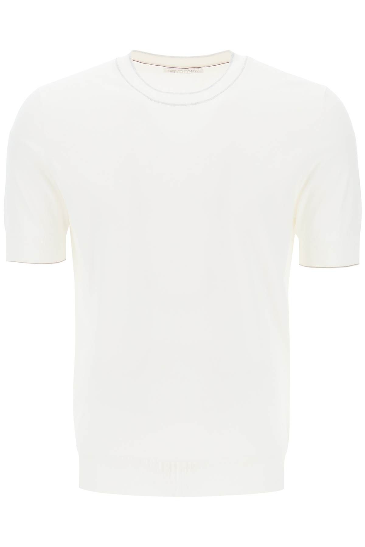 Brunello Cucinelli BRUNELLO CUCINELLI cotton yarn t-shirt for men