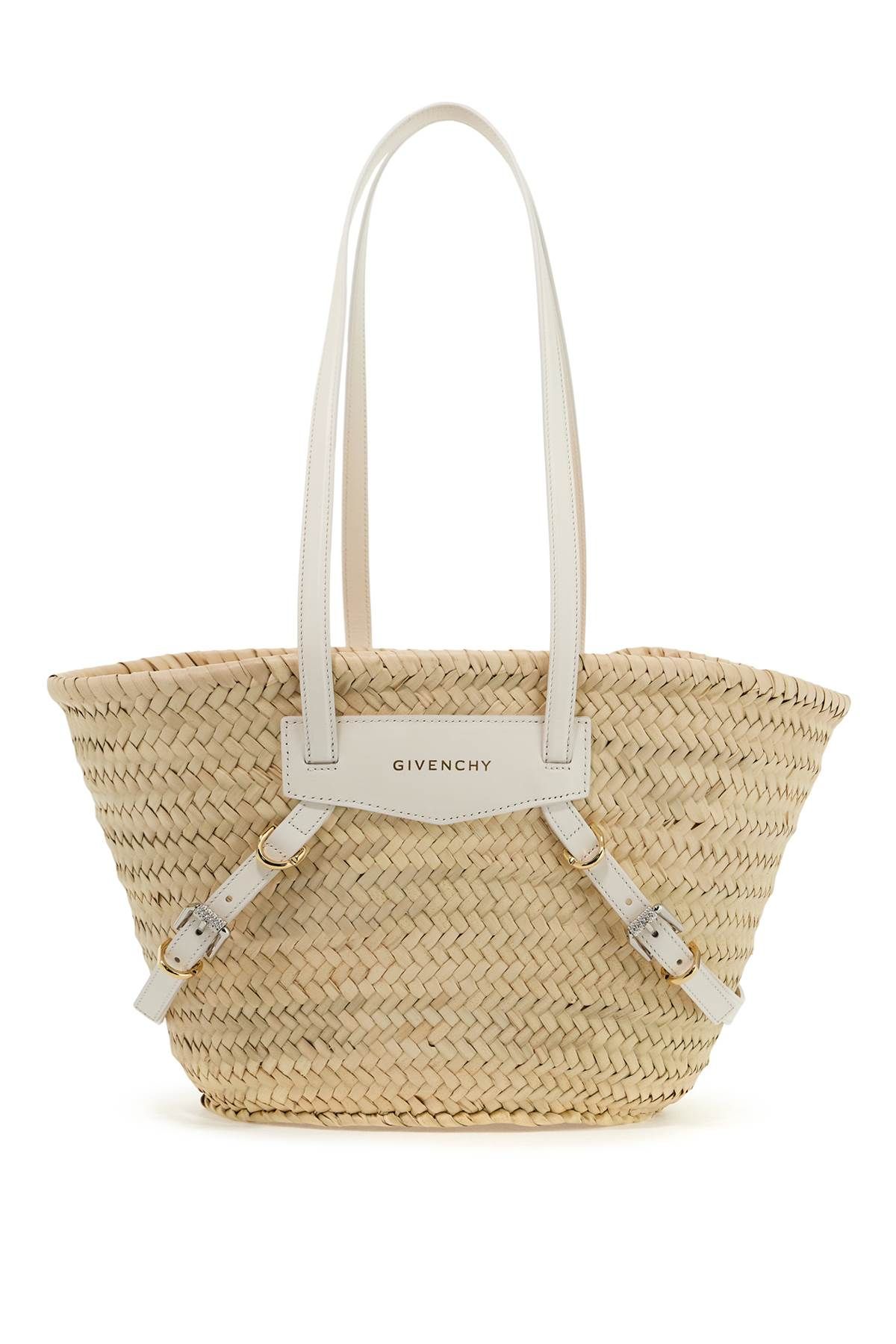 Givenchy GIVENCHY raffia voyou shoulder bag