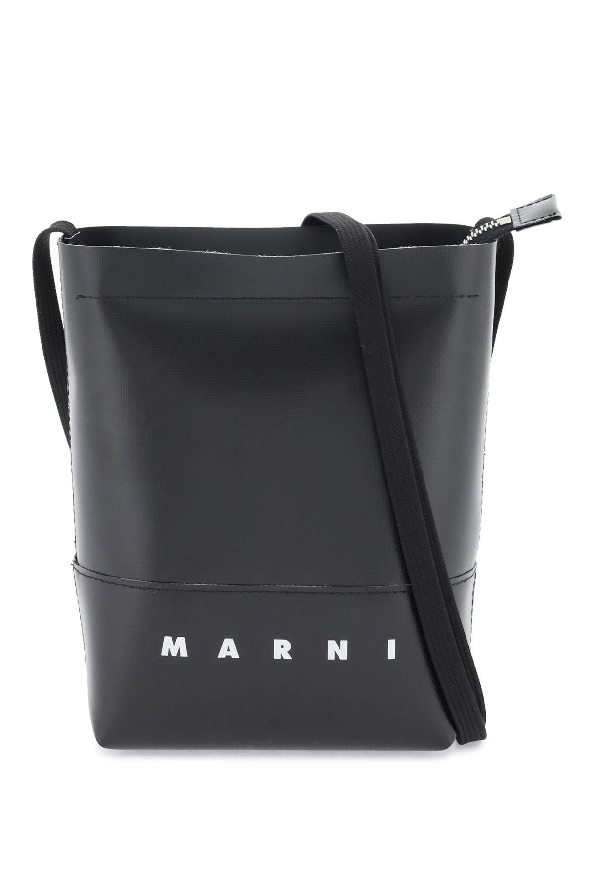 Marni MARNI coated canvas crossbody bag