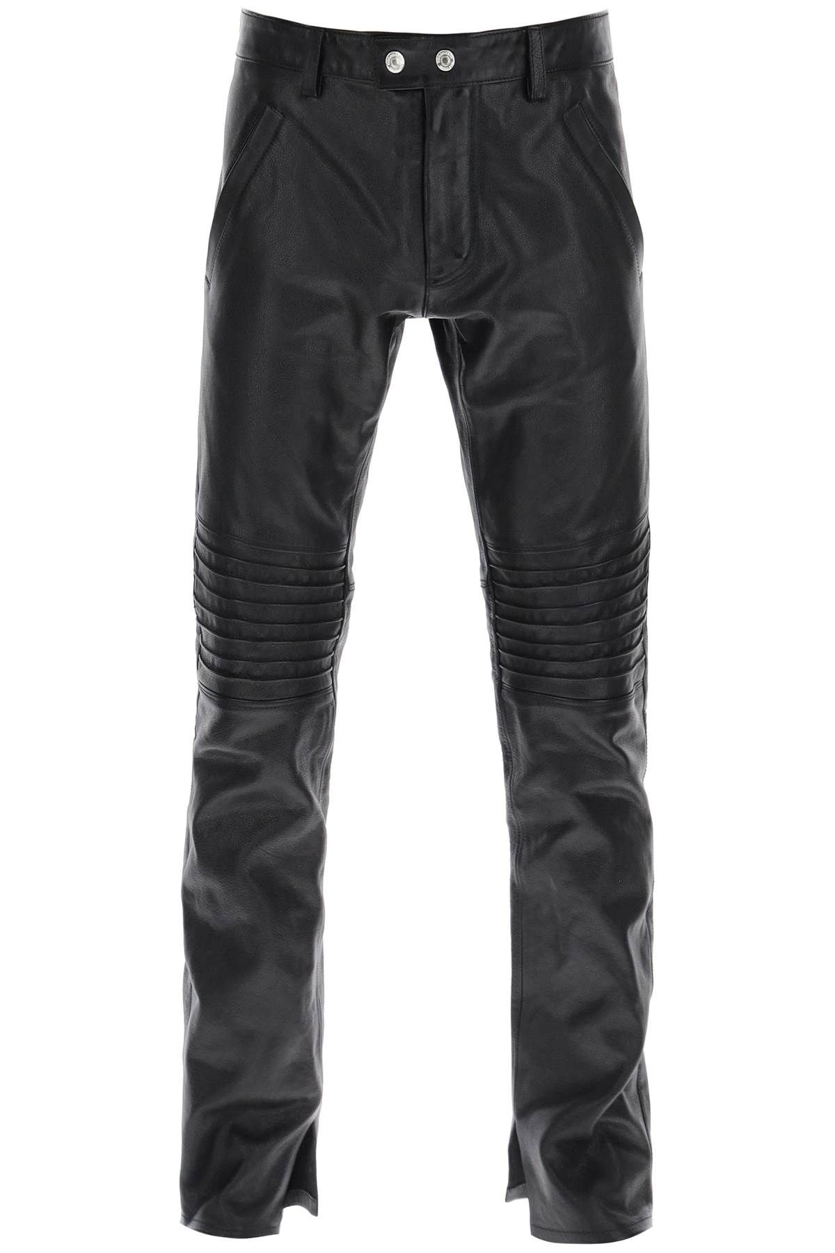 Dsquared2 DSQUARED2 rider leather pants