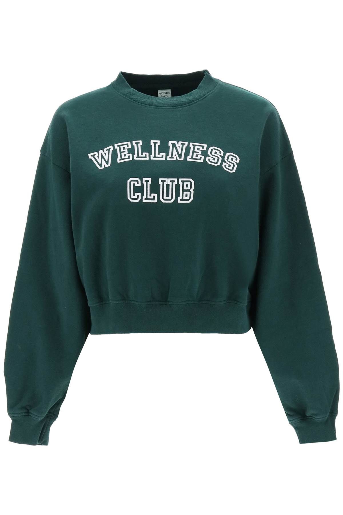  SPORTY RICH wellness club sweatshirt