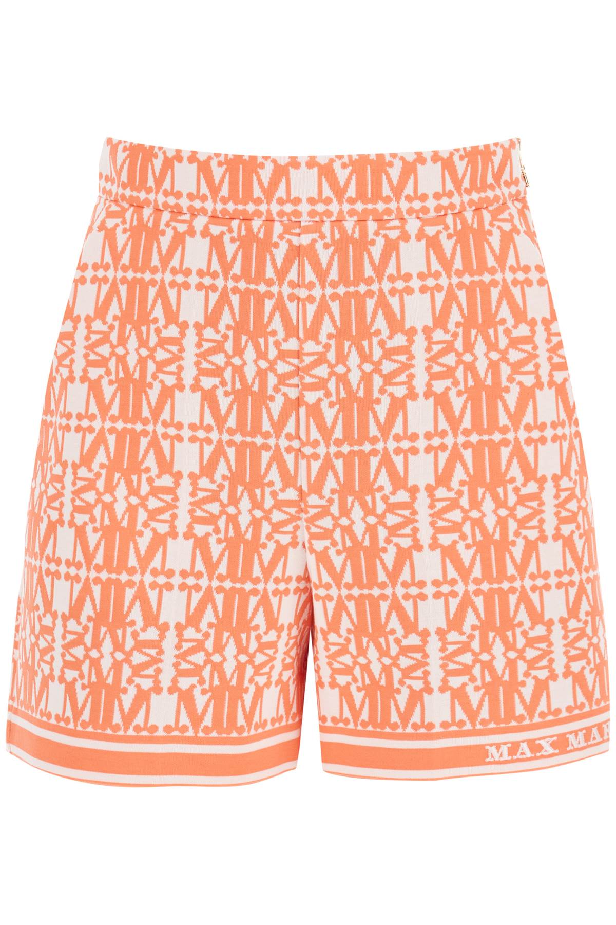 Max Mara MAX MARA 'anagni' cotton jersey jacquard shorts