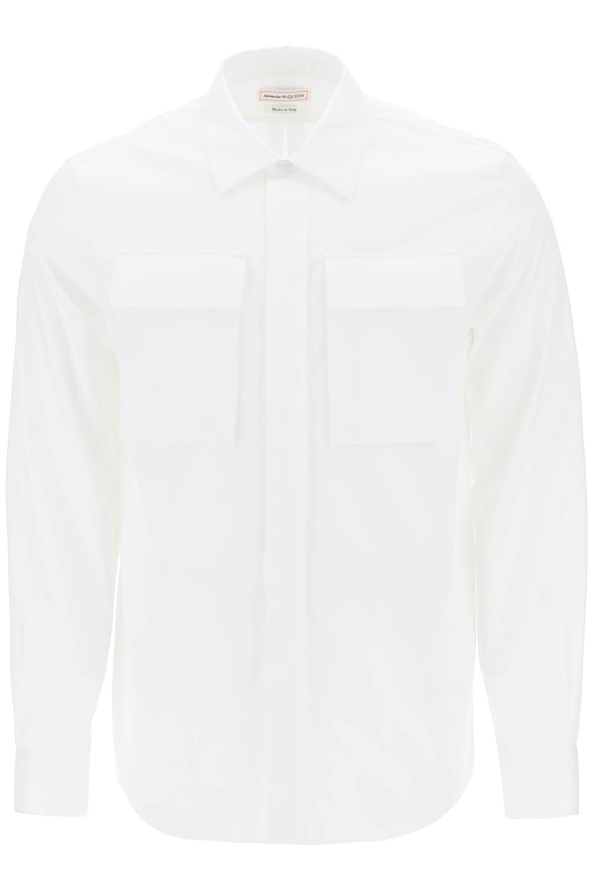 Alexander McQueen ALEXANDER MCQUEEN regular shirt in poplin