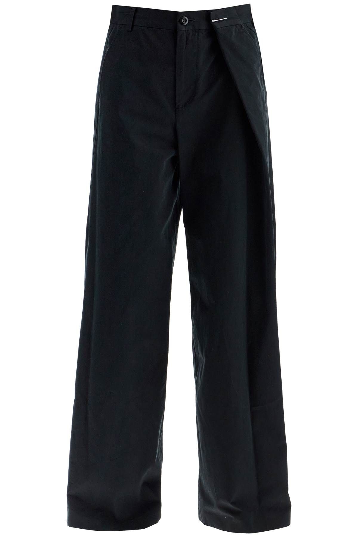 MM6 Maison Margiela MM6 MAISON MARGIELA wide-legged pants with pleats