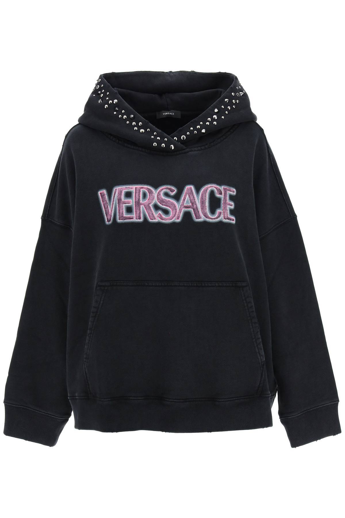 Versace VERSACE hoodie with studs