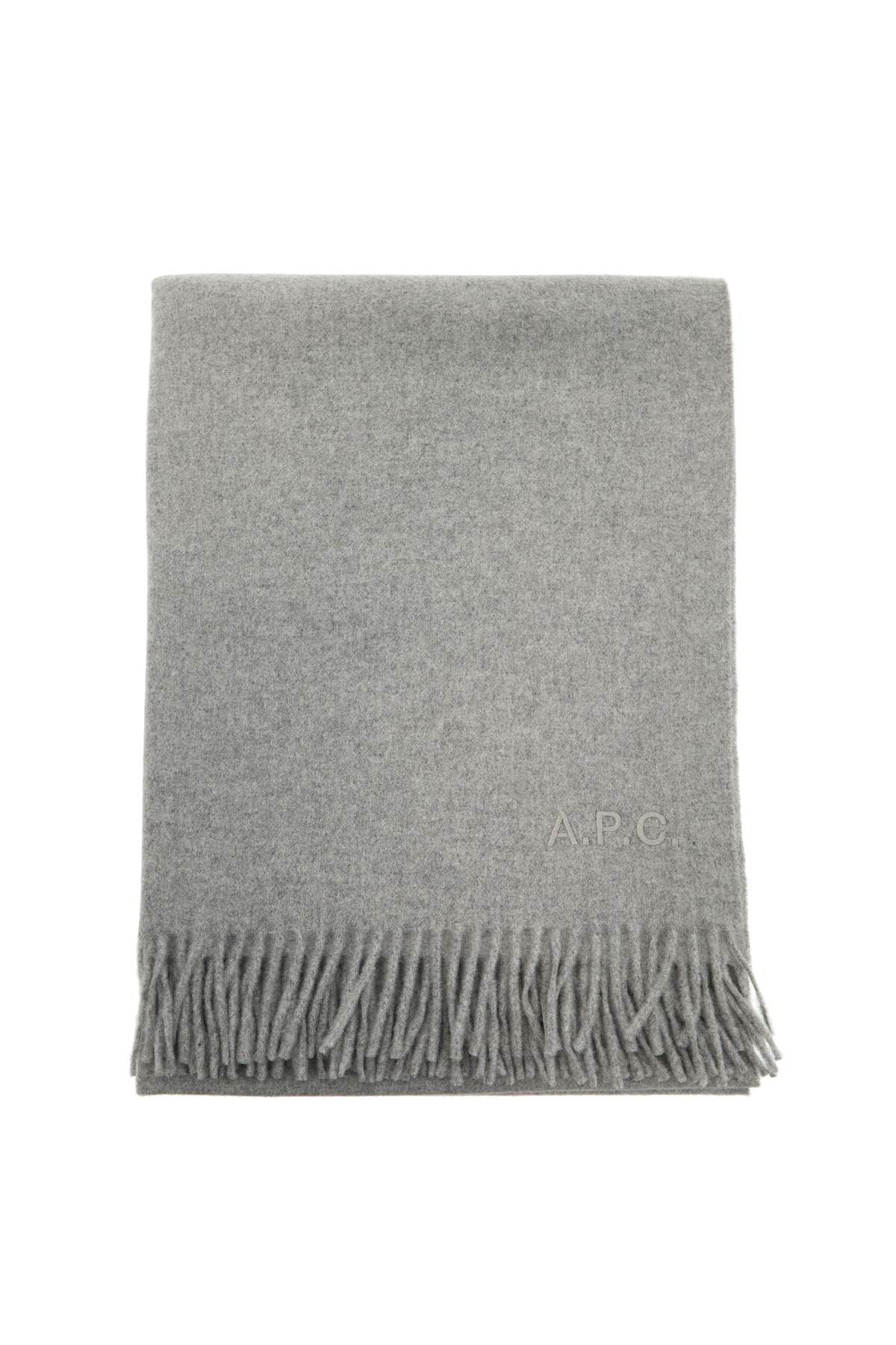 A.P.C. A. P.C. alix brodée wool scarf