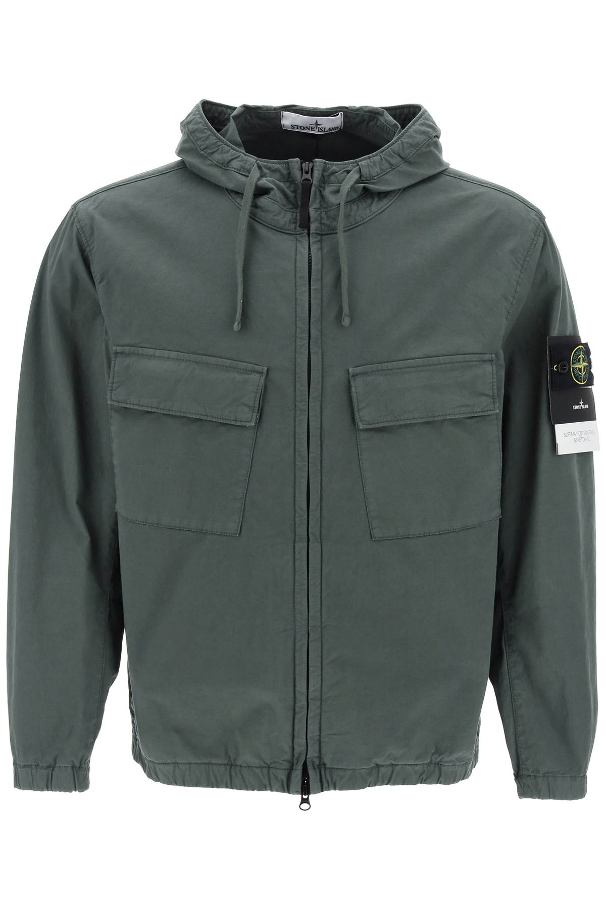 Stone Island STONE ISLAND supima cotton twill stretch-tc jacket