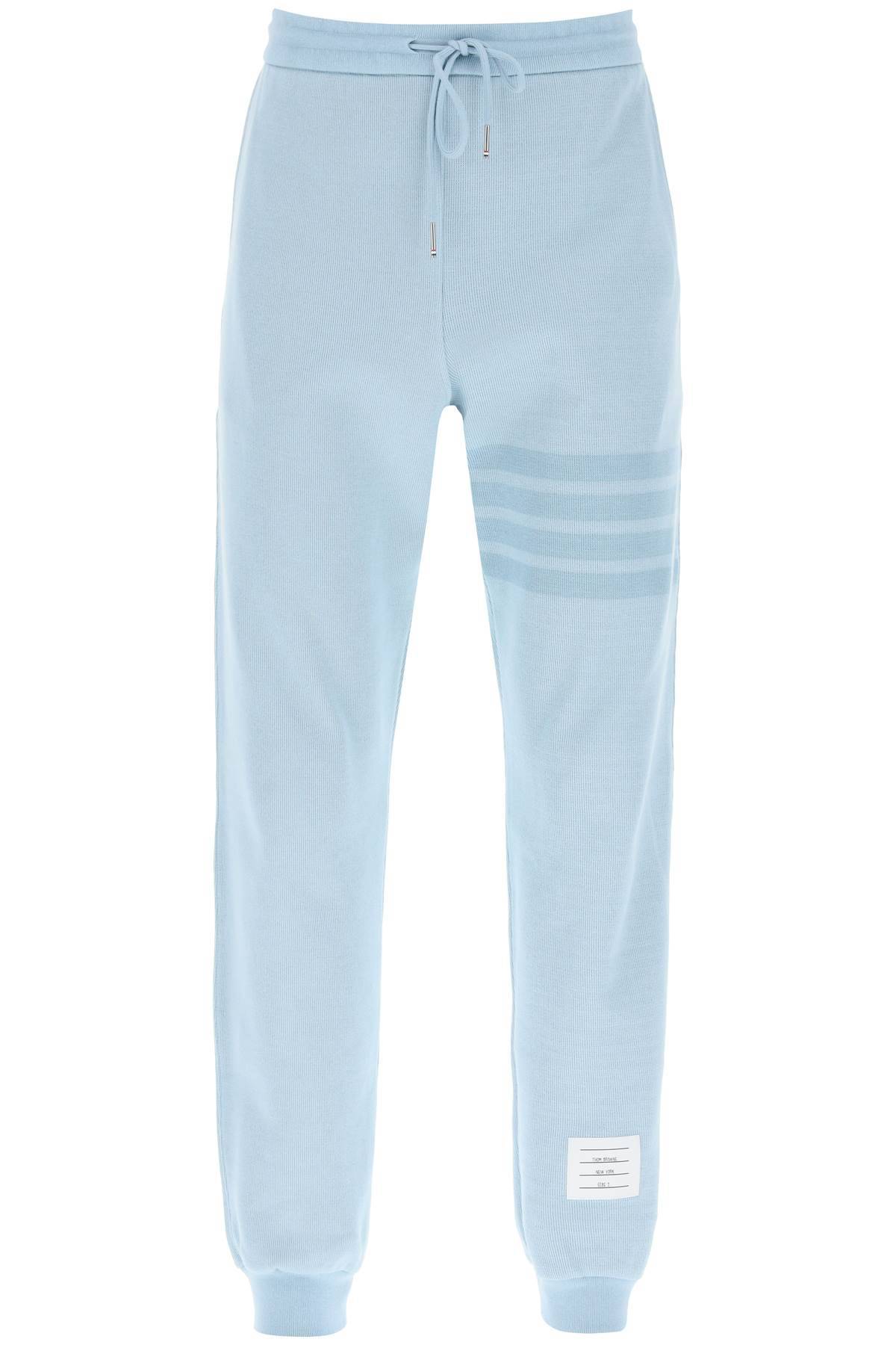Thom Browne THOM BROWNE 4-bar joggers in cotton knit